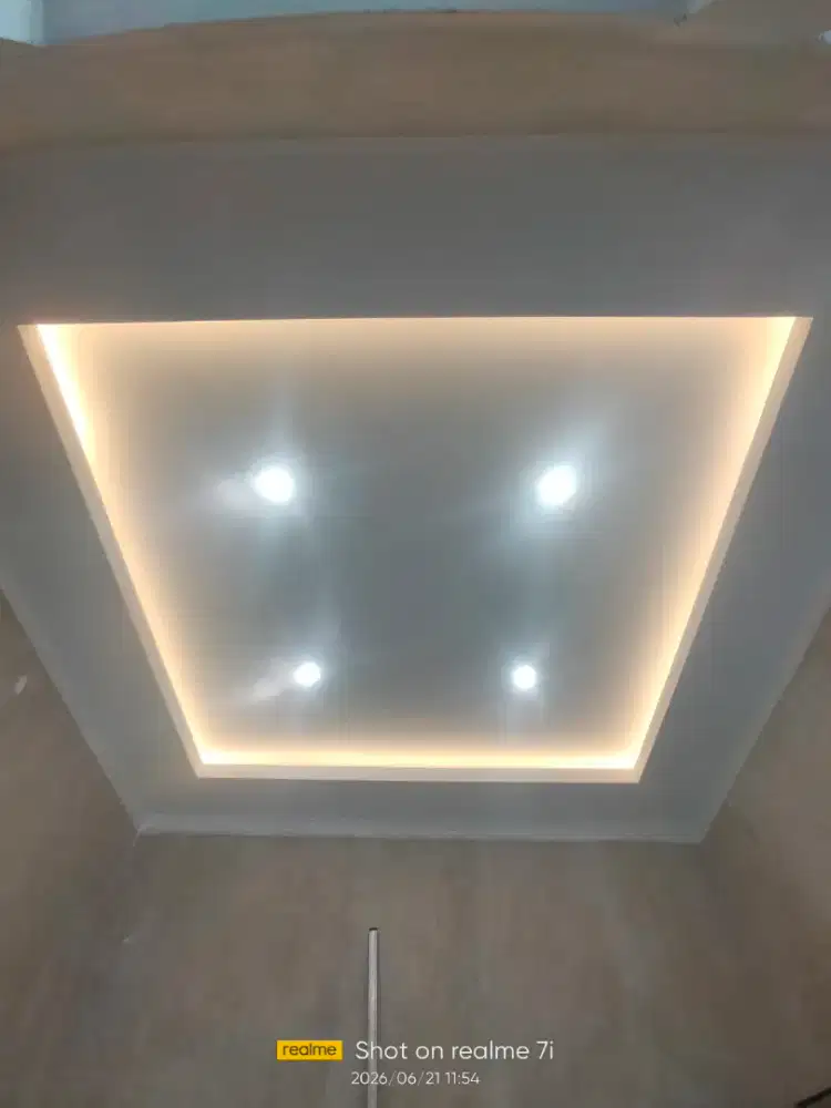 Dimari jasa furniture kantor plafon gypsum dan partisi gypsum