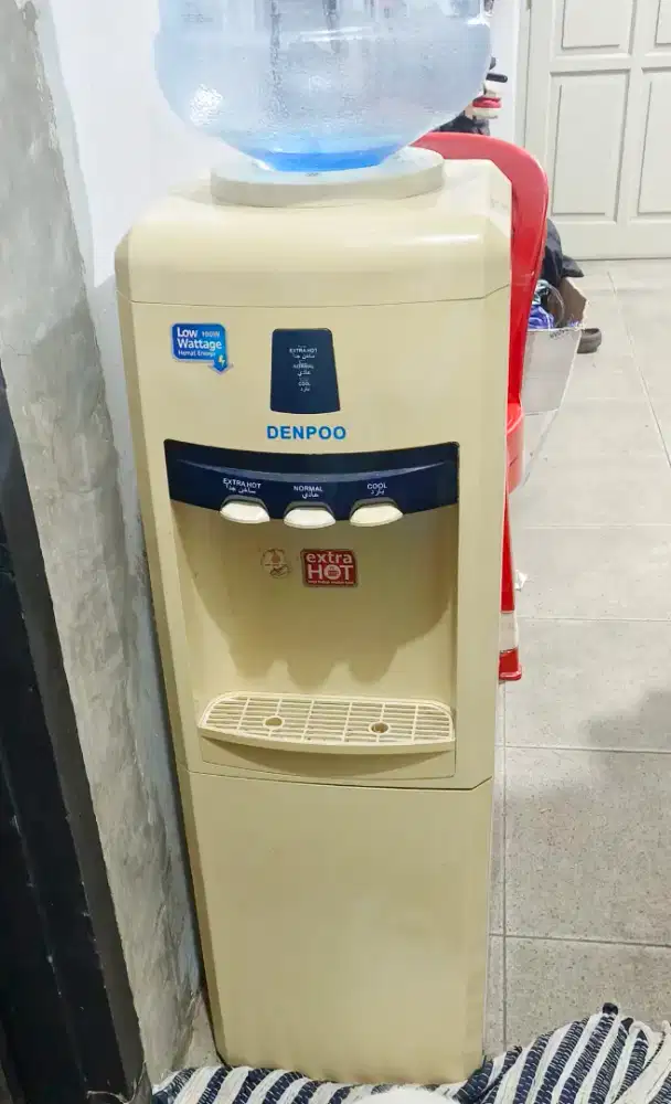 Dispenser Denpoo Hot n Cool kompresor ( Hot 190w low watt)