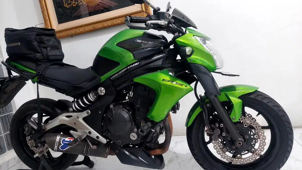 KAWASAKI ER-6N HIJAU 2012