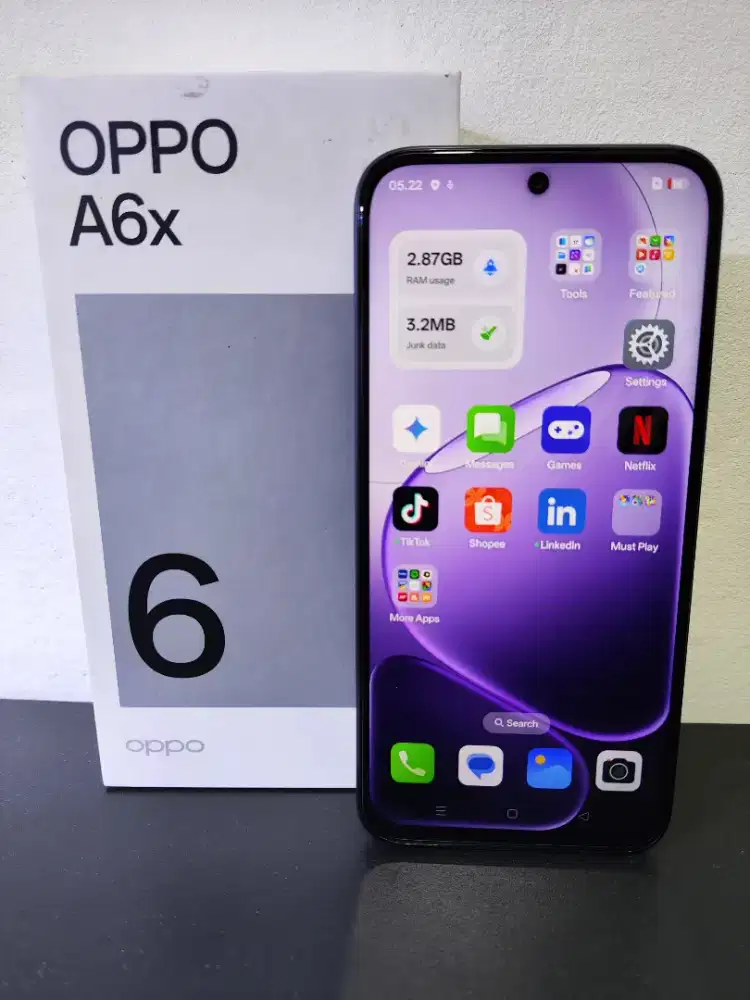 OPPO A6X RAM 8/128GB FULSET ORI