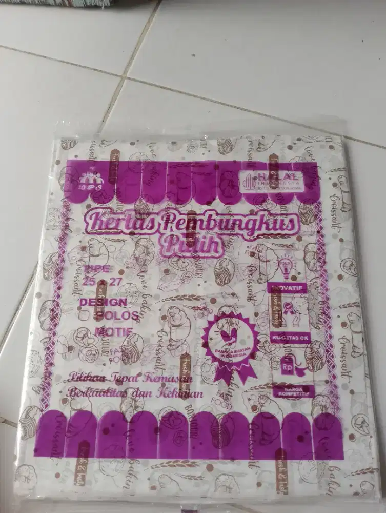 Kertas Nasi Kfc motif