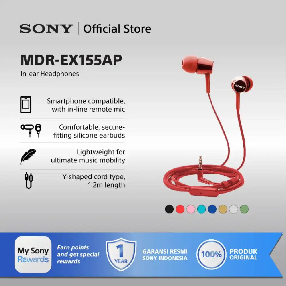 Headset Sony baru dan original