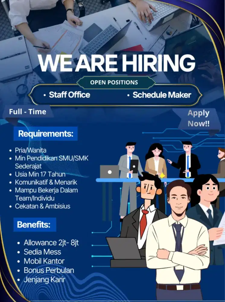 Hai guys kita lagi ada loker nih