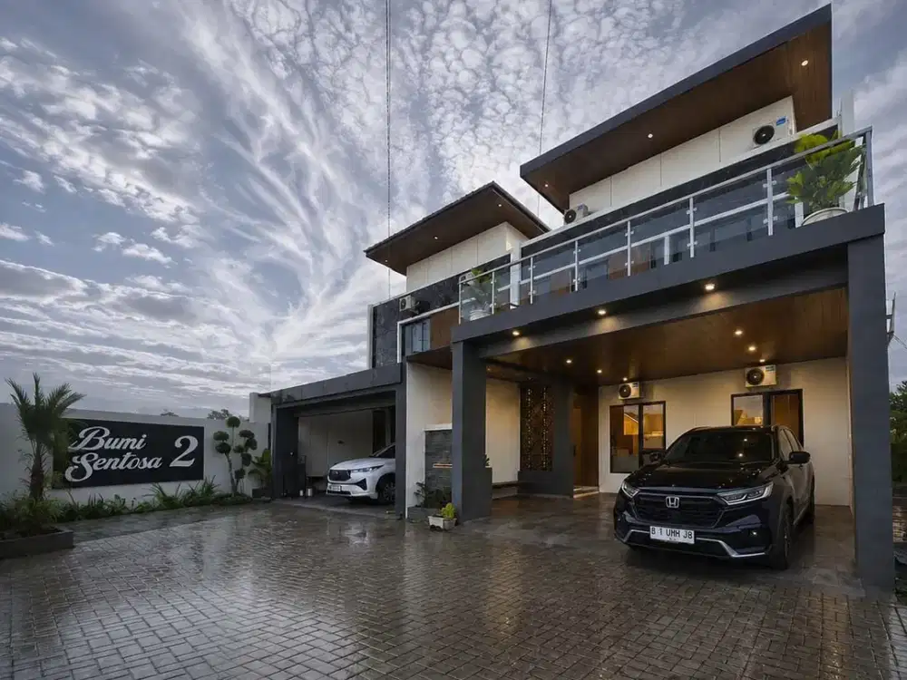 Bumi Sentosa 2 Rumah 2 Lantai Baru Full Furnished Dekat SD Model