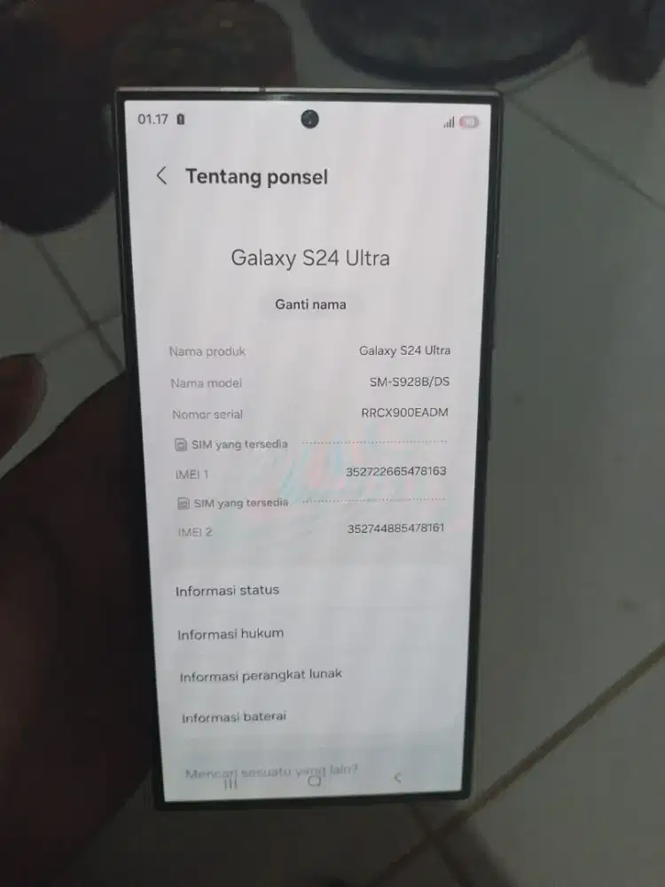 Samsung S24 Ultra 12/256