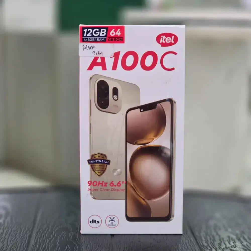 Itel A100C 3+5/64GB Baru - Garansi Resmi & Harga Merakyat 1jutaan saja