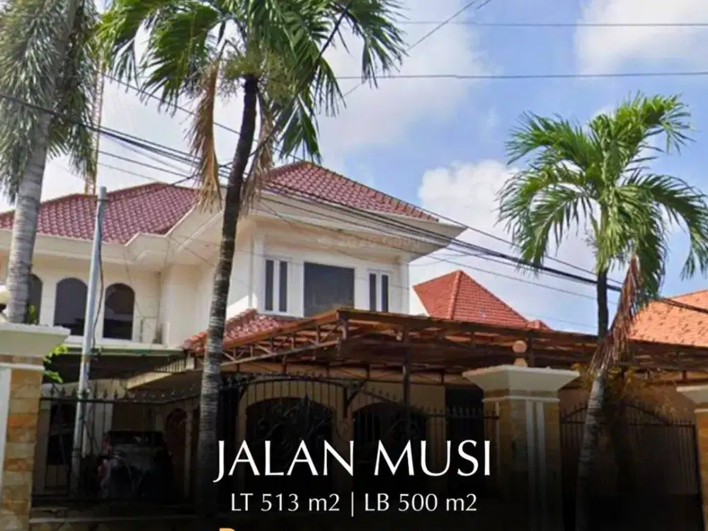Dijual Rumah Jln Musi  Surabaya Pusat