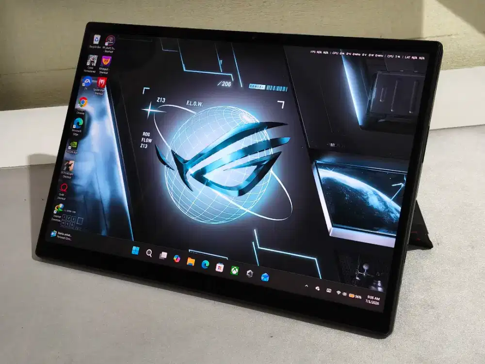 ROG FLOW Z13 (i7+RTX3050), tablet gaming