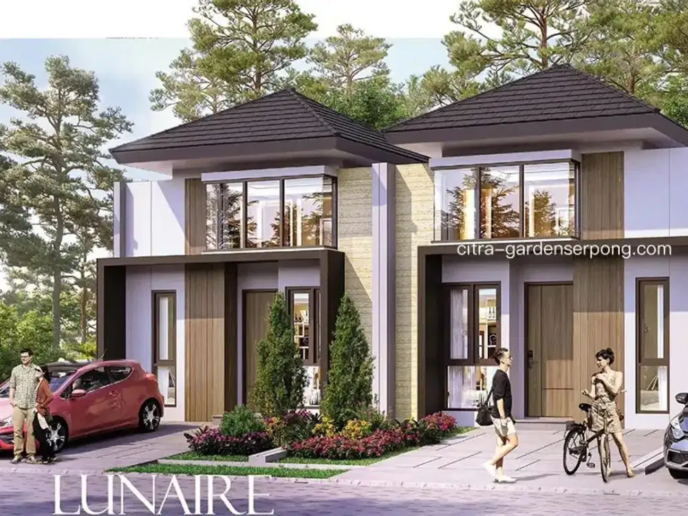 Dijual Rumah Citra Garden Serpong Cluster Chloe Tipe 72 Semi Furnished Nego