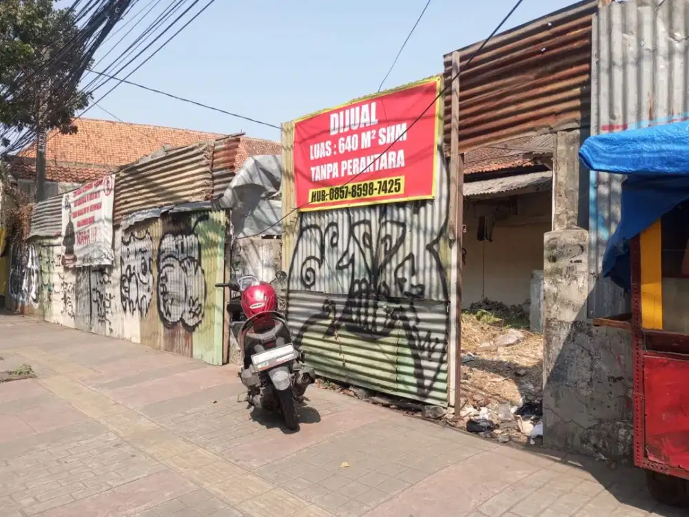 DIJUAL TANAH STRATEGIS DI PUSAT KOTA BANDUNG 642 M - SHM