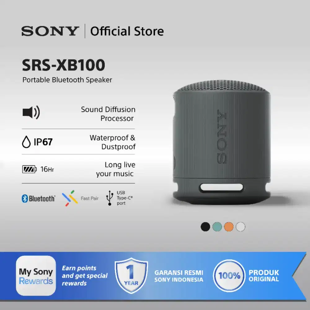Bluetooth Sony SRS-XB100