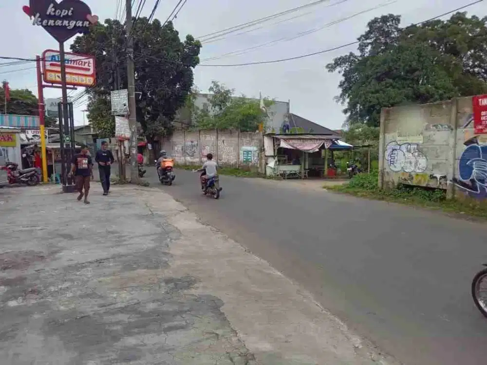 Tanah Dijual Murah Di Pinggir Jalan Pamulang Tangerang Selatan