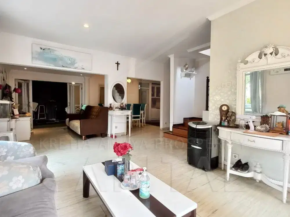 RUMAH FULL FURNISHED 2 LANTAI POSISI HOOK SIAP HUNI WANGSAKERTA KBP