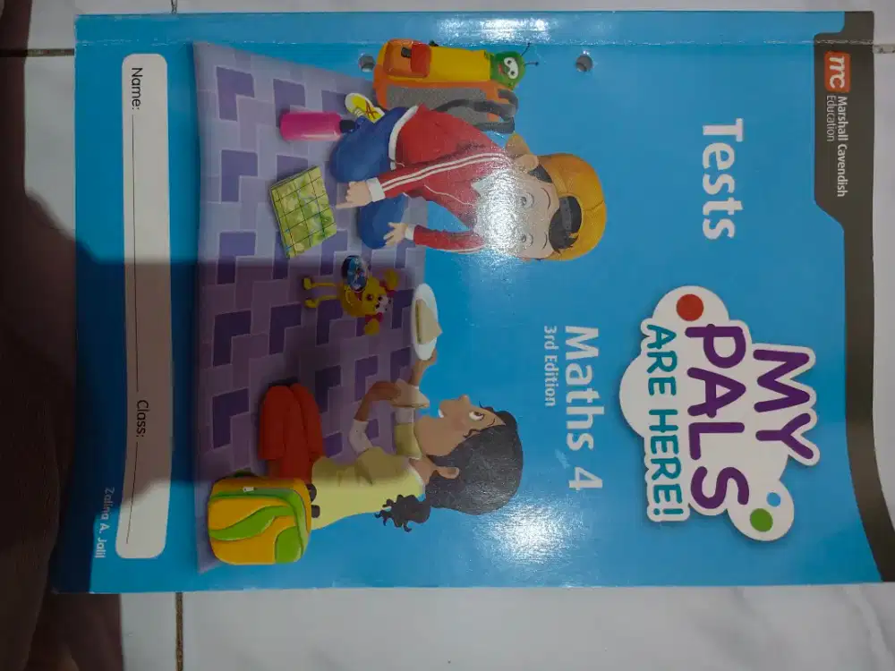 Buku sekolah Cambridge dan Math Pals