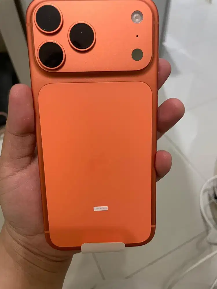 Iphone 17 promax 256gb bh 100 orange
