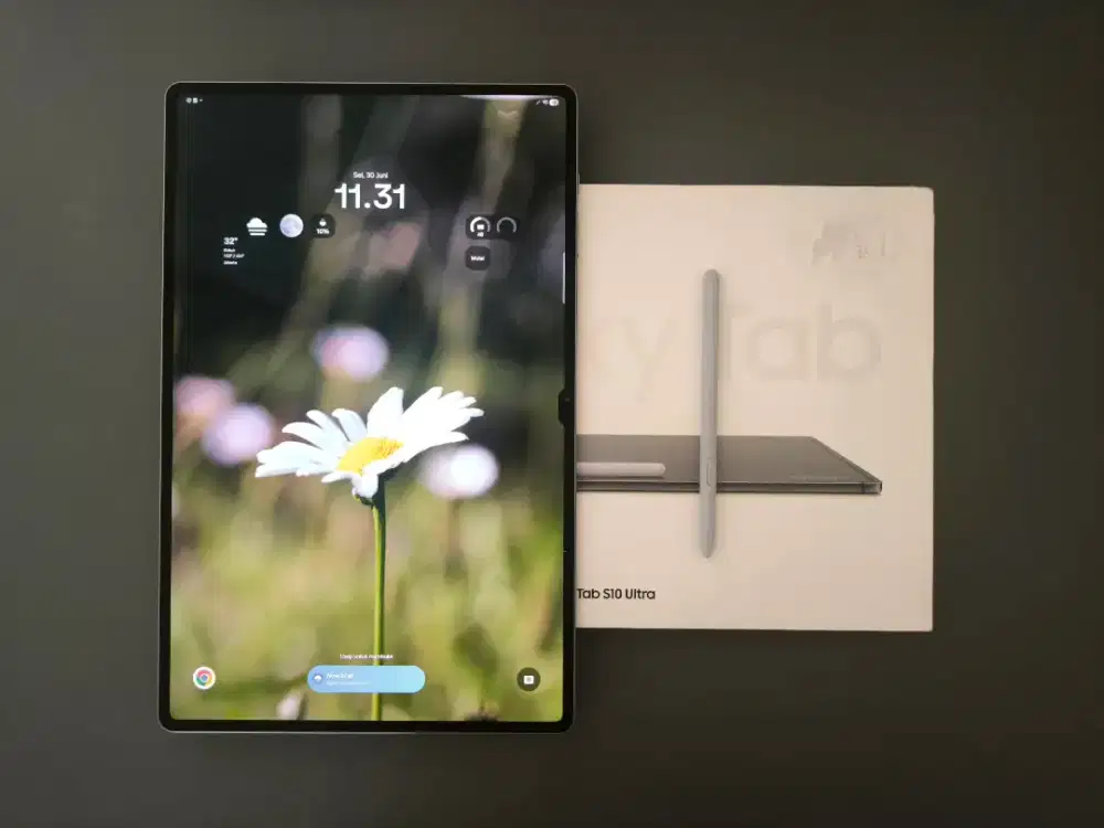 Samsung Galaxy Tab S10 Ultra 12/256 X920 - Fullset, Ex Garansi Resmi