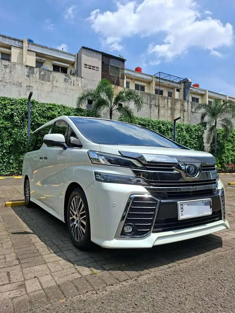 Toyota Vellfire ZG Premium Sound 2017 Putih
