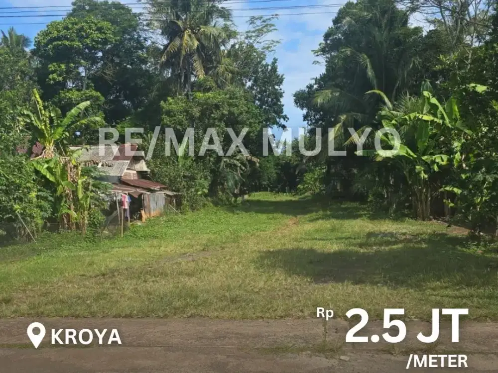 Dijual Tanah Kavling Cocok untuk Perumahan atau Industri Area Kroya, Cilacap