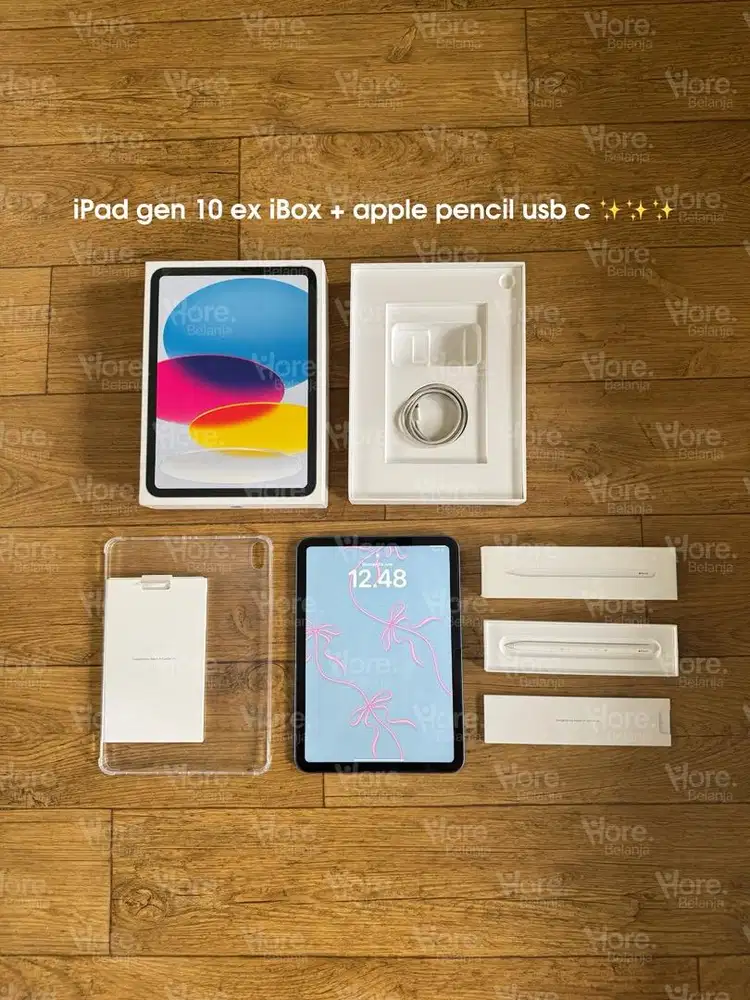 iPad gen 10 64 gb iBox dan apple pencil