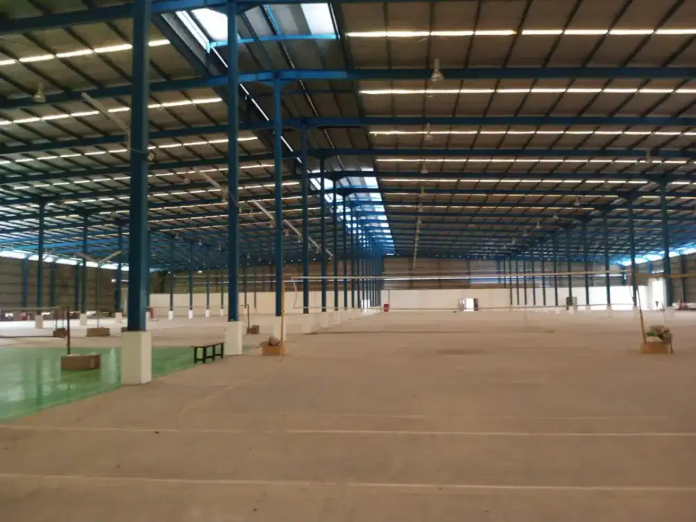 Disewakan gudang 1.1ha di kawasan industri Delta silicon Cikarang