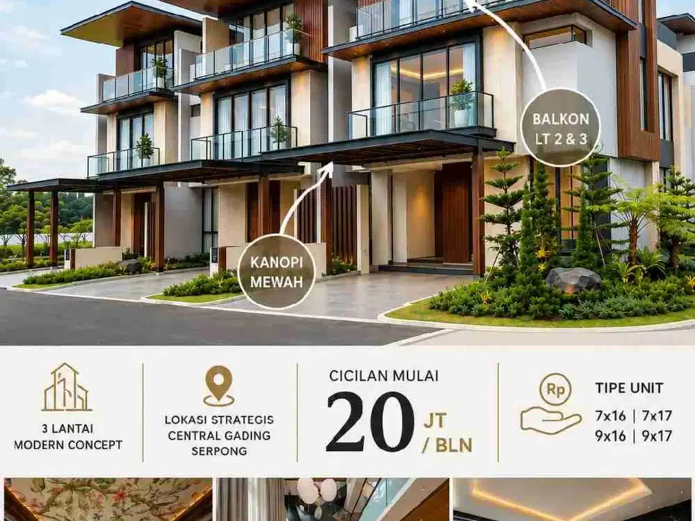 Cluster Finore 7x16 Premium Summarecon Gading Serpong