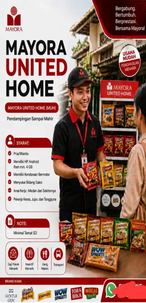 Lowongan Kerja Sales Mayora
