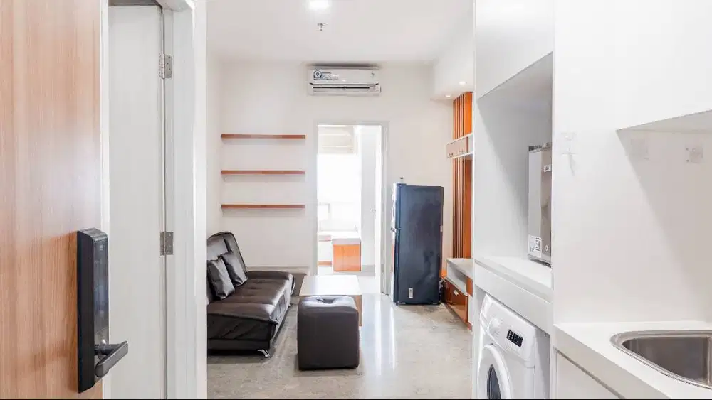 Sewa Apartemen Skandinavia 2BR Deluxe Full Furnished di Tangerang Kota