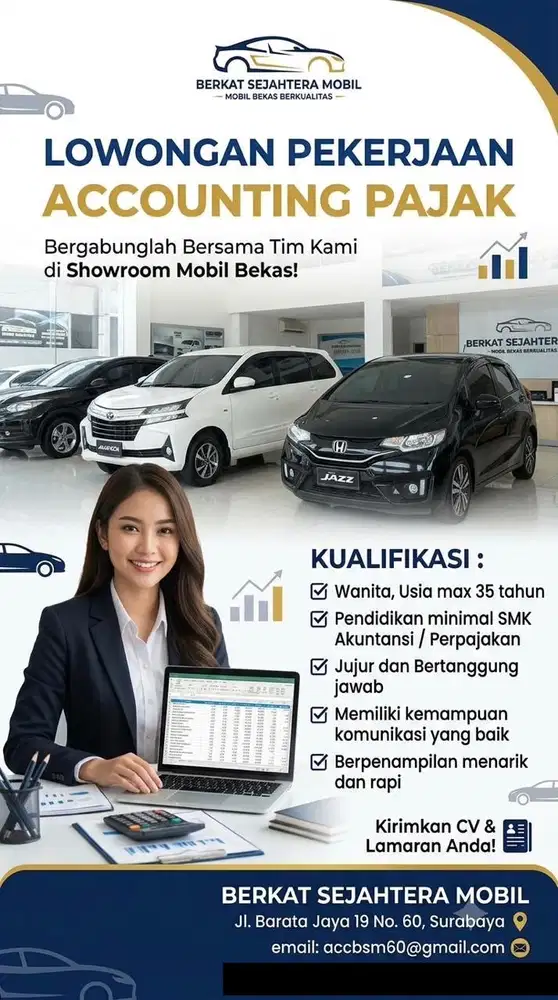 LOKER ADMIN PAJAK
