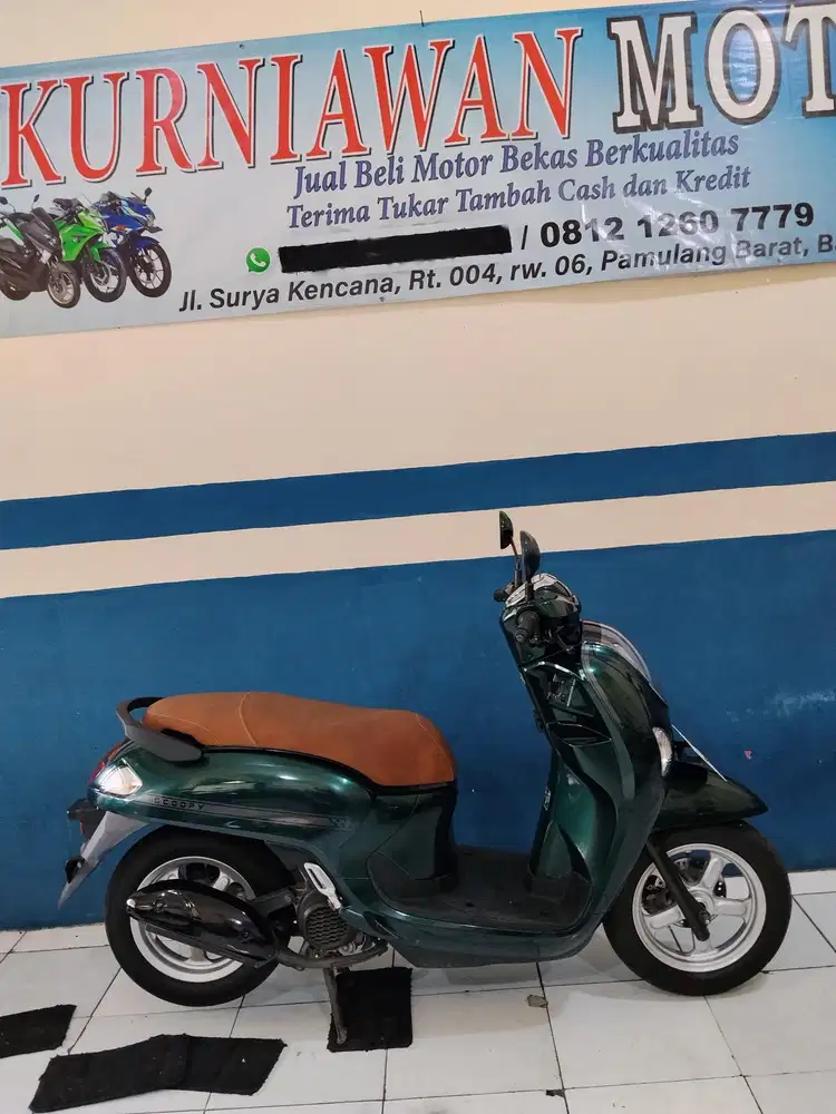 JUAL HONDA SCOOPY NEW 2025 KM LOW 1RB!