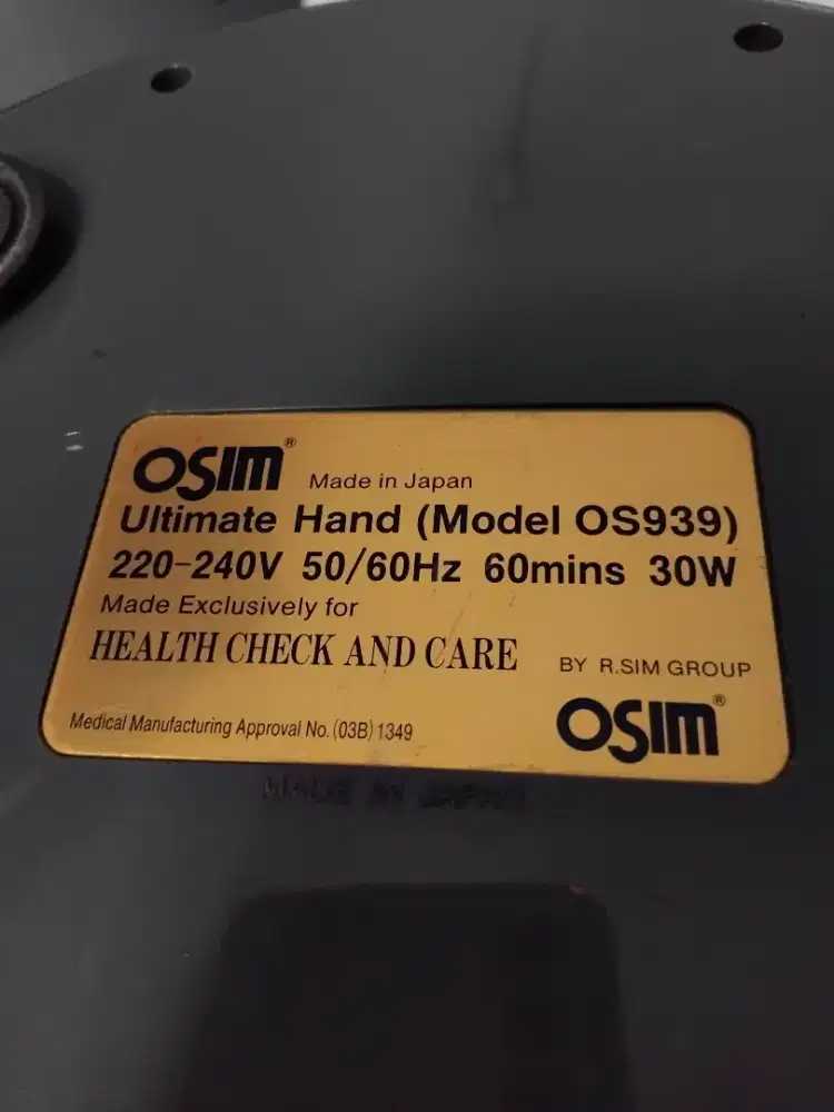 Alat pijat OSIM OS939