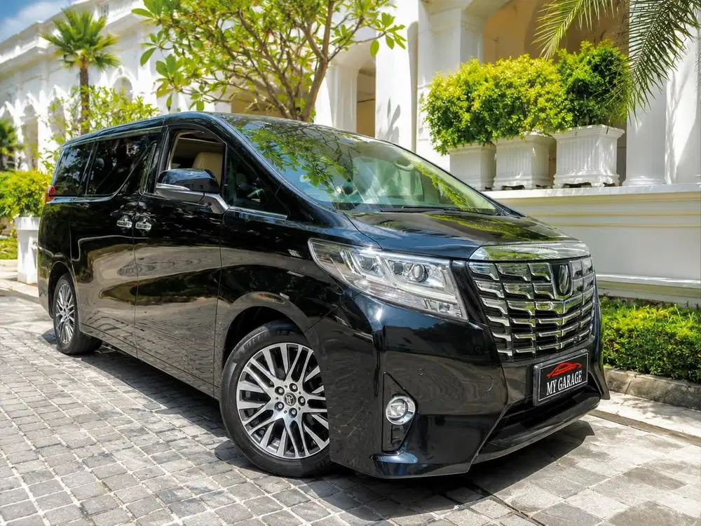 Alphard G 2017 Hitam Tgn 1 dr baru