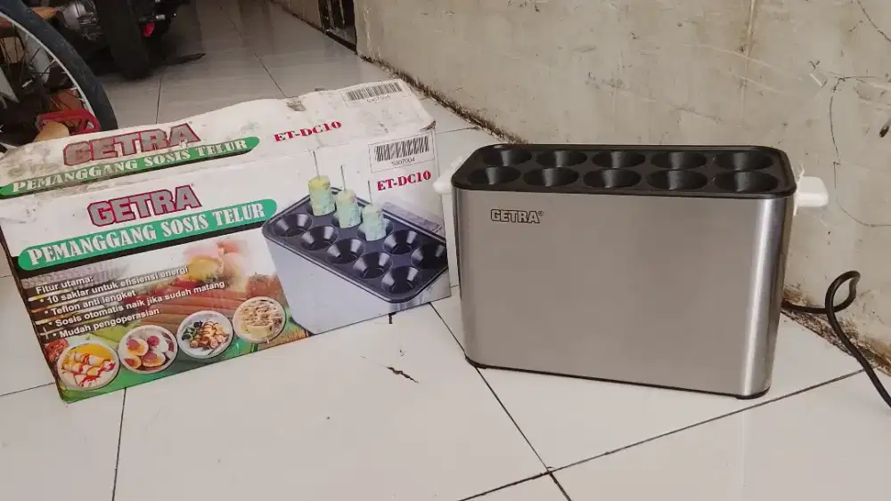 Pemanggang sosis telur normal smua mulus siap pakai