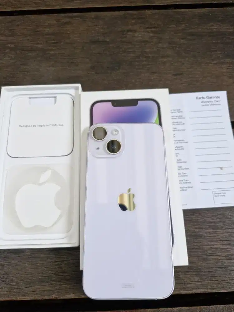 Iphone 14 Purple 128GB ex Digimap