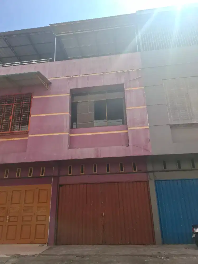 DISEWAKAN RUKO 2 Lantai Jalan Harapan Raya Pekanbaru