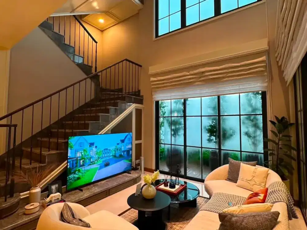 Dijual Rumah Ala American Classic Sudah Full Furnish