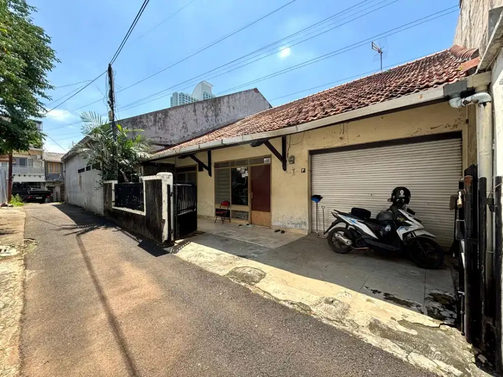 Rumah jual tanah di Patal Senayan (dekat Lapangan Golf Senayan)