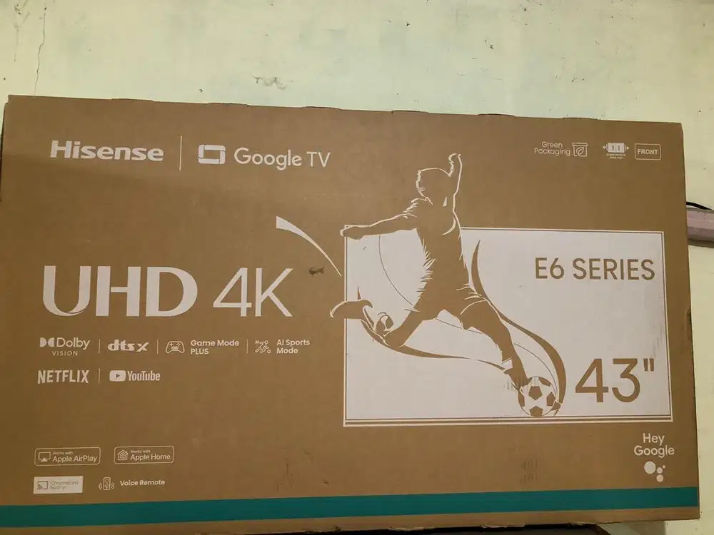 Hisense google tv 43 4K