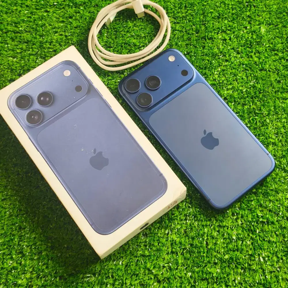 iPhone 17 Pro Max 256GB Deep Blue BH 98% Garansi Inter sampai 1 Nov 26