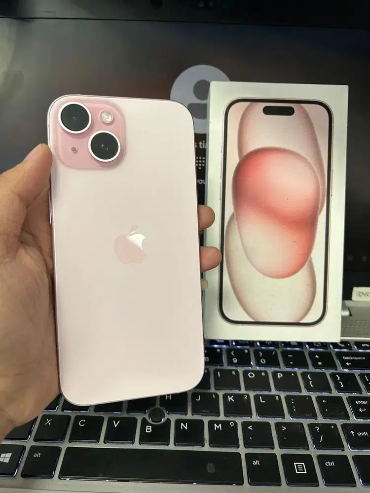 Iphone 15 128 Pink Resmi ibox PA/A