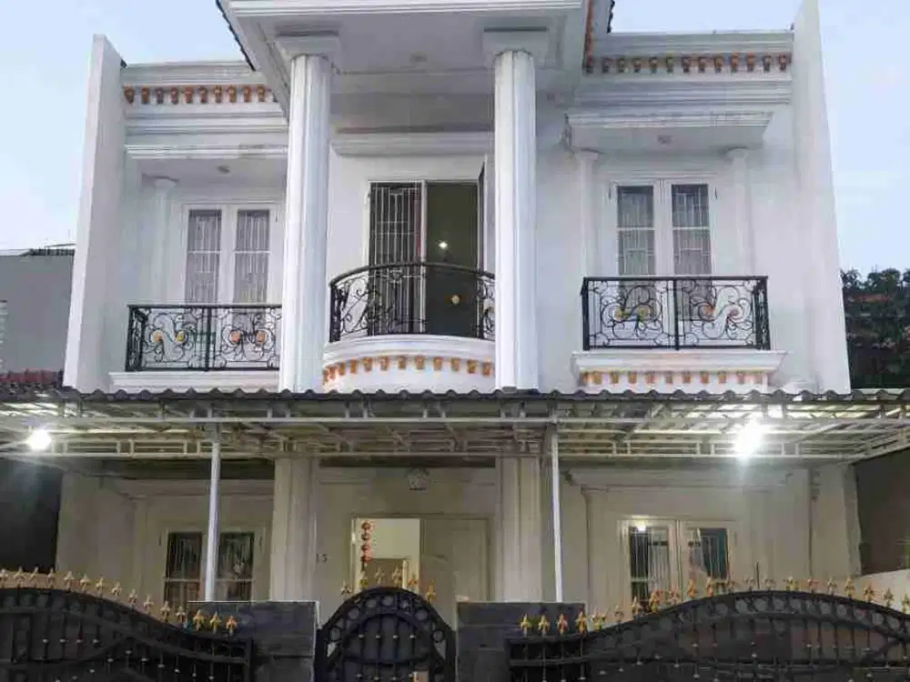 Dijual Rumah Mewah Semi Furnish Dilegong Depok Lokasi Strategis 5 Menit ke Tol Margonda