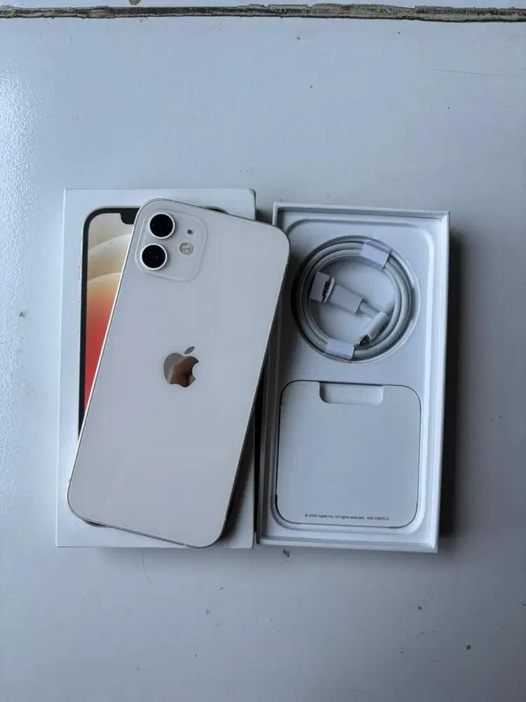IPHONE 12 128GB - RESMI FULLSET LIKE NEW
