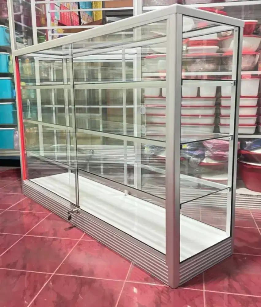 Etalase Ready Stock 1,5Mx1M Untuk Agen Toko dll