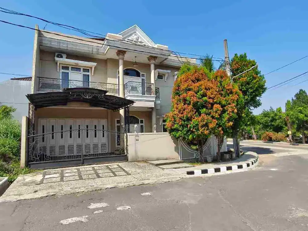 Rumah Sultan 2 Lantai SHM Posisi Hook di Cibinong | LT 430 m² LB 459 m² | 5+1 KT | Backyard Luas | Hunian Mewah & Premium
