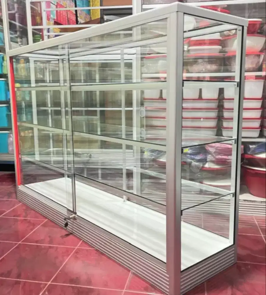 Etalase Toko  Panjang 1,5m x  1m