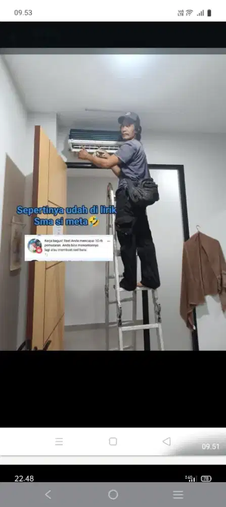 Jasa servis AC kulkas mesin cuci kompa air
