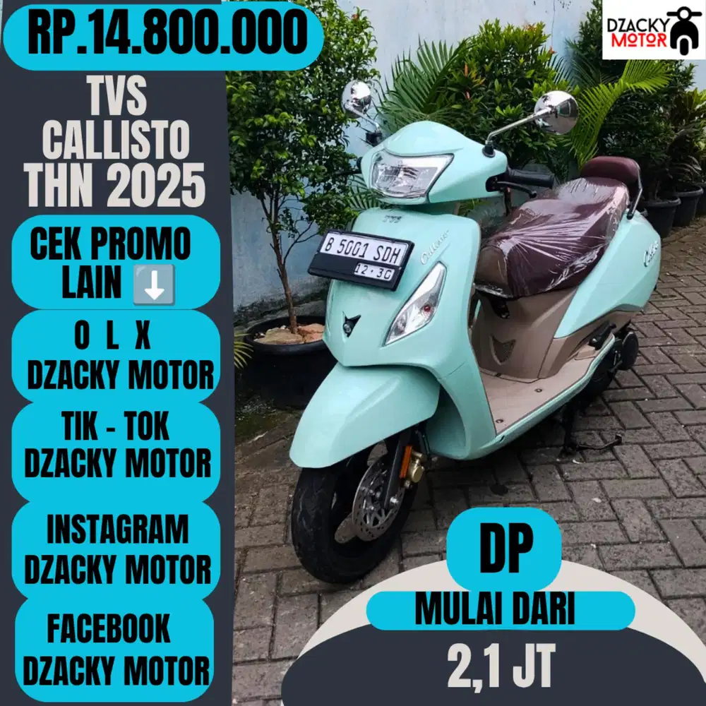 TVS CALLISTO 2025 SECOND LIKE NEW
