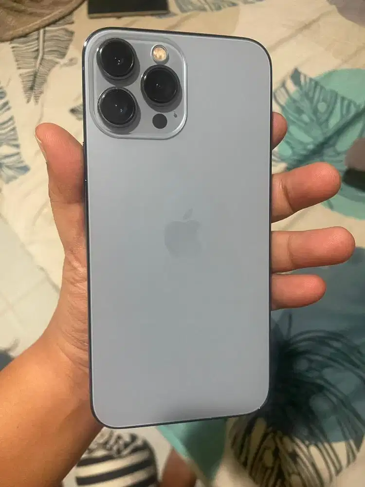Iphone 13 pro max 128 gb sierra blue beacukai