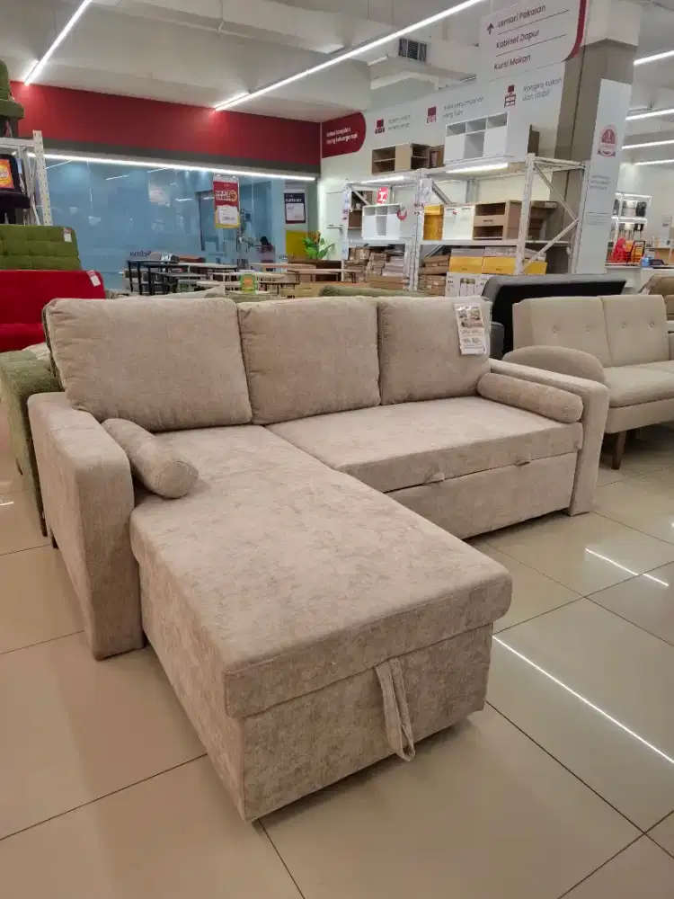 SOFA SLEEPER KAIN EMPUK HALUS