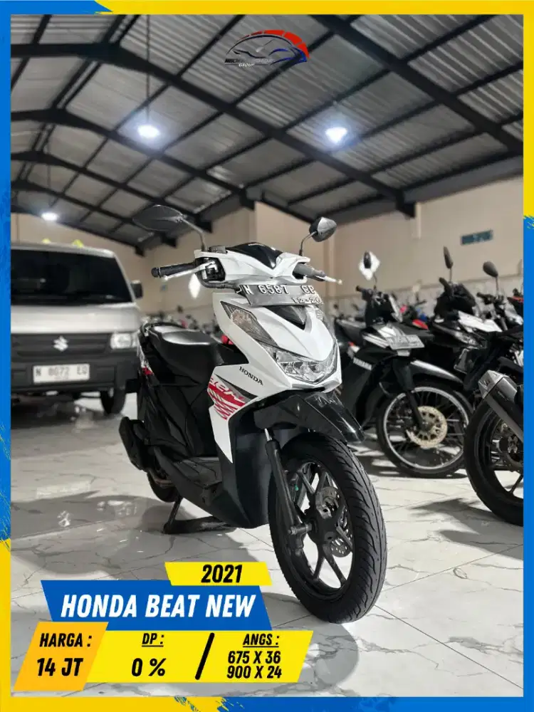 HONDA BEAT NEW 2021 MURAH CIAMIK MASZEHH HIKMAH MOTOR KEPUH MALANG