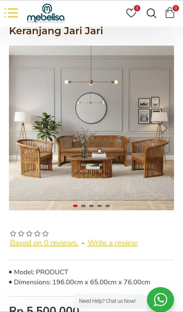 Furniture Jati Murah(meja kursi 1 set, lemari baju, lemari TV)